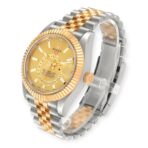Rolex Sky Dweller 326933 Yellow Gold Steel Champagne Dial Mens Watch - 图片 5