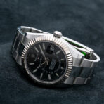 Rolex Sky Dweller Stainless Steel Oyster Bracelet Black Dial 326934 - 图片 2