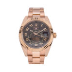 Rolex Sky Dweller Rose Gold 326935 Brown Arabic Dial Oyster Bracelet