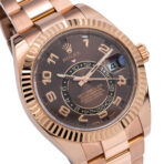 Rolex Sky Dweller Rose Gold 326935 Brown Arabic Dial Oyster Bracelet - 图片 2