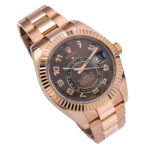 Rolex Sky Dweller Rose Gold 326935 Brown Arabic Dial Oyster Bracelet - 图片 5