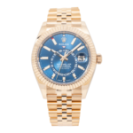 Rolex Sky Dweller Rose Gold with Blue Dial Jubilee Bracelet 336935