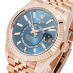 Rolex Sky Dweller Rose Gold with Blue Dial Jubilee Bracelet 336935 - 图片 2