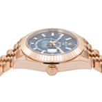 Rolex Sky Dweller Rose Gold with Blue Dial Jubilee Bracelet 336935 - 图片 3