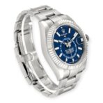 Rolex Sky Dweller Stainless Steel Blue Dial Oyster Bracelet 326934 - 图片 5