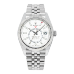 Rolex Sky Dweller Stainless Steel Jubilee Bracelet White Dial 336934