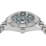 Rolex Sky-Dweller – Stainless Steel with Green Dial and Fluted Bezel on Jubilee Bracelet Ref. 336934 - 图片 3