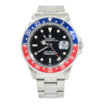 Rolex Stainless Steel GMT Master II 16700 with Red and Blue Insert (Pepsi) and Oyster Bracelet