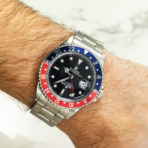 Rolex Stainless Steel GMT Master II 16700 with Red and Blue Insert (Pepsi) and Oyster Bracelet - 图片 6