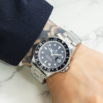 Rolex Stainless Steel GMT Master II 40mm with Oyster Bracelet 16710, Black Insert - 图片 5