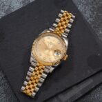 Rolex Steel and Yellow Gold Rolesor Datejust 36 Watch 126233 Champagne Diamond Dial - Jubilee Bracelet - 图片 4