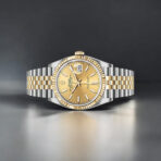 Rolex Steel and Yellow Gold Rolesor Datejust 36 Watch 126233 Champagne Index Dial - Jubilee Bracelet - 图片 2