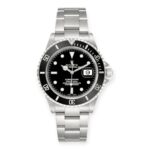Rolex Submariner Date 40MM Stainless Steel Black Insert Bezel Black Dial 16610