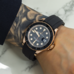 Rolex Yacht-Master 40mm 116655 Everose Gold Black Dial Oysterflex Bracelet Men’s Watch (Year: 2015 to 2018) - 图片 7