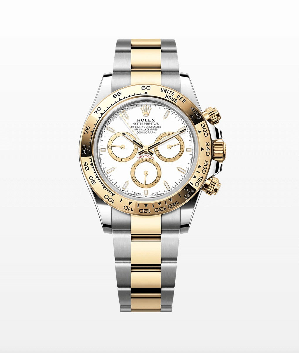 Rolex_-_126503_-_White_Dial.jpg Rolex Stainless Steel and Yellow Gold Daytona 126503 2024 - 图片 1