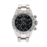 Rolex Cosmograph Daytona 40MM 116509 Black Arabic Dial 18K White Gold Bezel Stainless Steel Oyster Bracelet