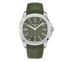 42mm Jumbo 18k White Gold Khaki Green Dial