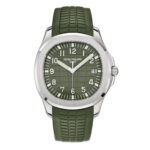 42mm Jumbo 18k White Gold Khaki Green Dial