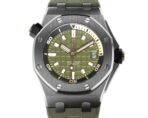 Diver Stainless Steel 42mm Khaki Green Dial - 图片 3