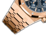 41mm Chronograph 18k Rose Gold Blue Dial On Bracelet - 图片 5