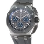 Chronograph 43mm Titanium Ceramic “Méga Tapisserie” Grey Dial