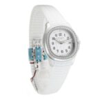 39mm Ladies Diamond Bezel Steel White Dial Quartz - 图片 4