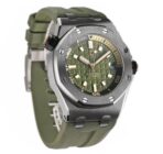 Diver Stainless Steel 42mm Khaki Green Dial - 图片 4