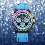 DiW Rolex Daytona RAINBOW BLUE 彩虹圈Daytona (Retail: €76 990) - 图片 8