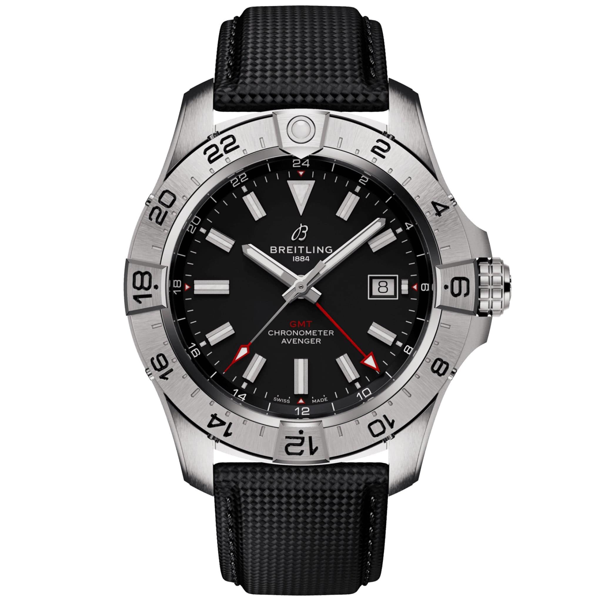 a32320101b1x1-avenger-automatic-gmt-44-soldier.jpg Avenger Automatic GMT 44 A32320101B1X1 - 图片 1