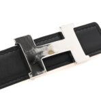 Swift Epsom 24mm Constance H Belt 65 Black Orange - 图片 6