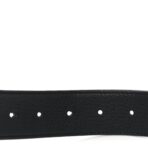 Cuoio Romano Glazed Fabric Enamel FF 1974 Reversible Belt 100 40 Black - 图片 4