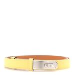 Epsom Kelly Belt Jaune Poussin