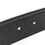 Textured Calfskin 4cm La Medusa Belt 90 36 Black - 图片 7