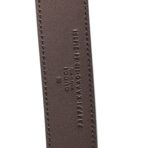 GG Supreme Monogram Calfskin Blondie Interlocking G 30mm Belt 110 44 Beige Ebony New Acero - 图片 3