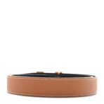 Box Togo 32mm H 95 38 Belt Black Gold - 图片 2