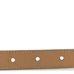 Vitello King Fendi O'Lock 2CM Belt 75 30 Tortora - 图片 4