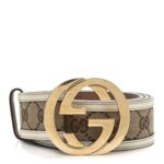 Monogram Interlocking G 40mm Belt 90 36 Dark Brown