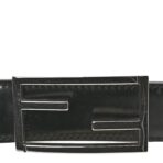 Calfskin FF Belt Black - 图片 6