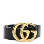 Calfskin Double G 85 34 Belt Black