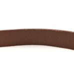 Vegetable Tanned Square Buckle Belt 85 34 Dark Brown Chocolate - 图片 6