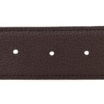 Box 135 Togo 38mm H d'Ancre Belt 105 Black Chocolate - 图片 4