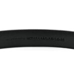 Smooth Calfskin Monogram Square Buckle Belt 85 34 Black - 图片 4