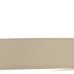 Smooth Calfskin Monogram Square Buckle Belt 80 32 Crema Soft - 图片 5