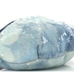 Sequin Tri-color Waterfall Waist Bag Fanny Pack Silver Blue - 图片 9