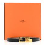 Swift Epsom 13mm Lucky 85 34 15 Belt  Black Gold - 图片 6