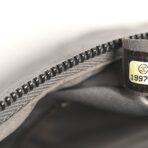 Metallic Goatskin Quilted Banane Waist Bag Fanny Pack Silver - 图片 7