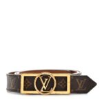 Monogram 25mm Dauphine Reversible Belt 80 32 Tan