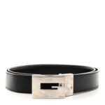 Calfskin G Logo Belt 90 36 Black