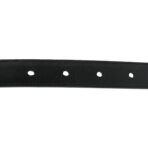 Smooth Calfskin Monogram Square Buckle Belt 85 34 Black - 图片 6
