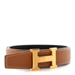 Box Togo 32mm H Belt 85 Black Gold - 图片 2
